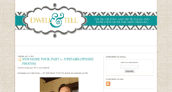 Desktop Screenshot of dwellandtell.com